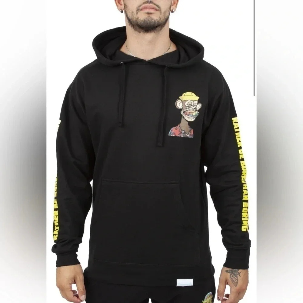 DIAMOND SUPPLY CO. RAINBOW GRILL HOODIE